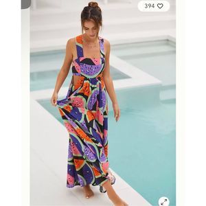 Anthropologie The Piper Bandeau Maxi Dress
